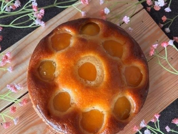 Muffintaartje Abrikoos