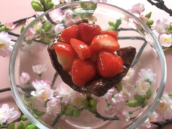 Aardbeiengebakje